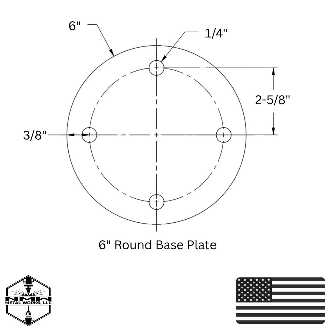 Round Base Plates